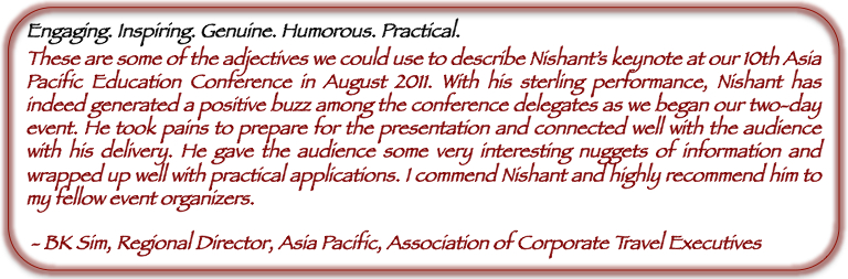 Nishant Kasibhatla
                                                Testimonial